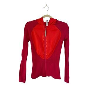 STELLA MCCARTNEY ADIDAS CHAMARRA EKNIT HOODIE SWEATSHIRT WITH ZIP Size S